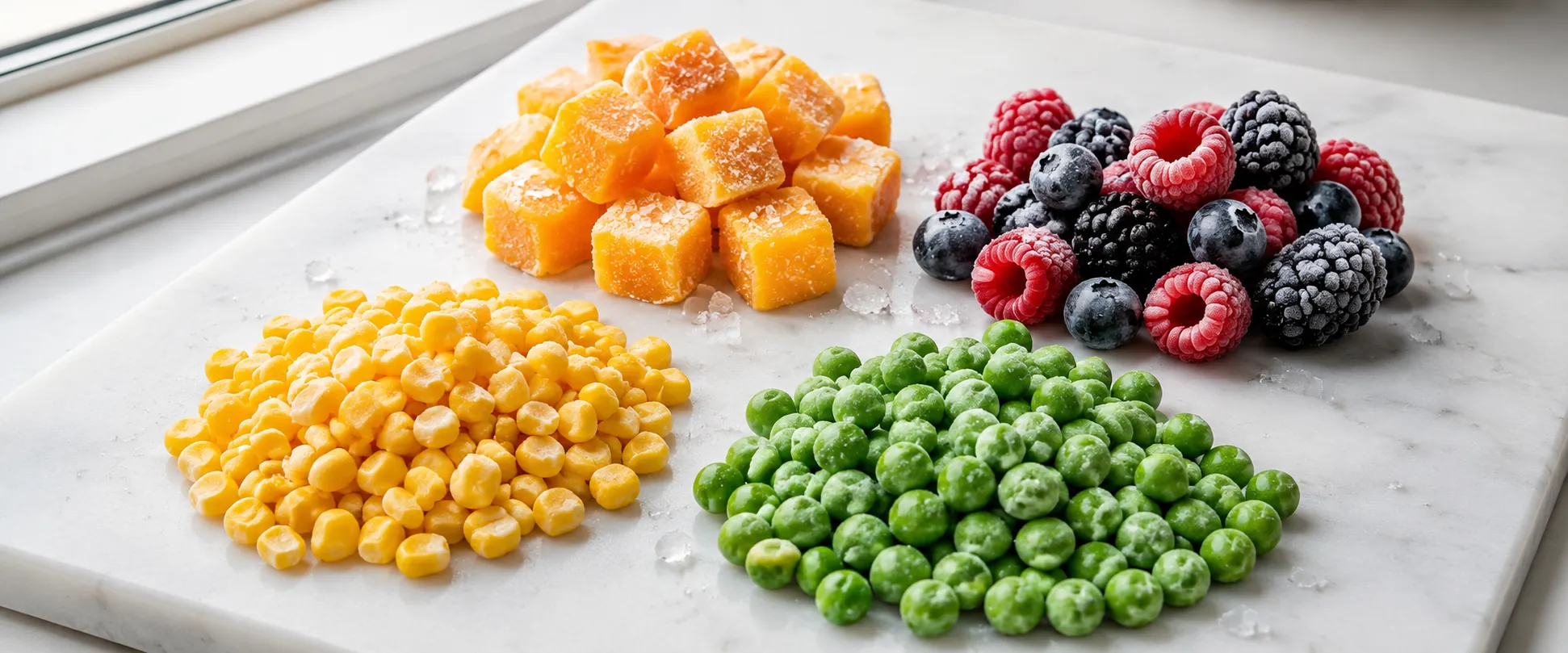 Frozen & IQF Fruits & Vegetables