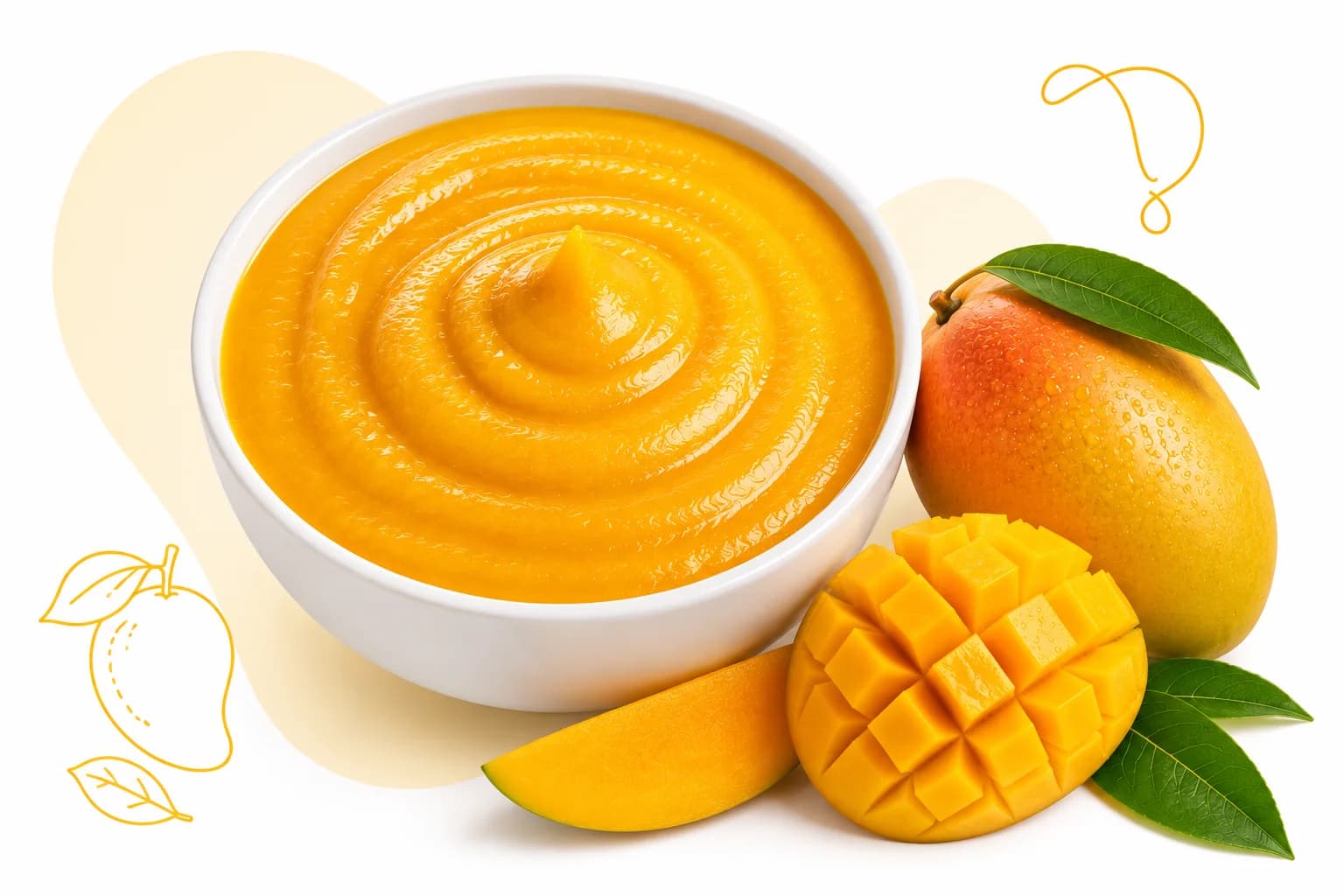 Aseptic Kesar Mango Pulp