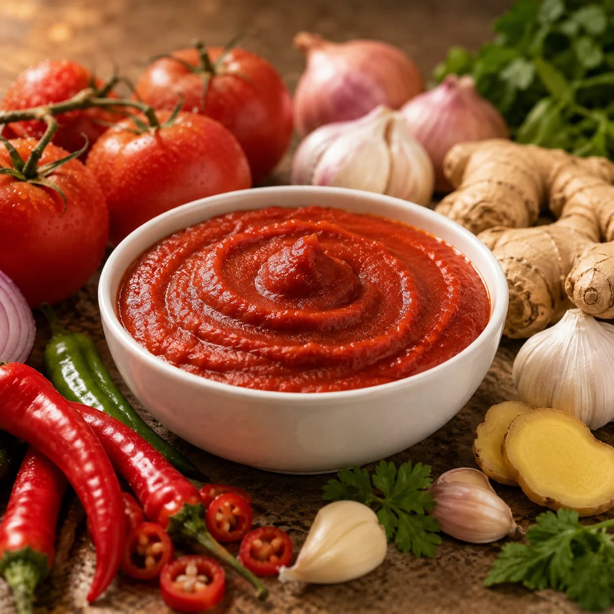 Aseptic Vegetable Pastes