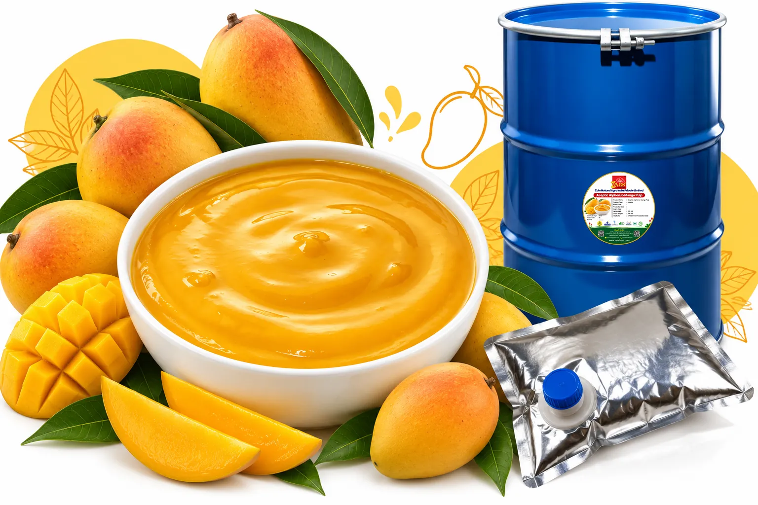 Aseptic Alphonso Mango Pulp