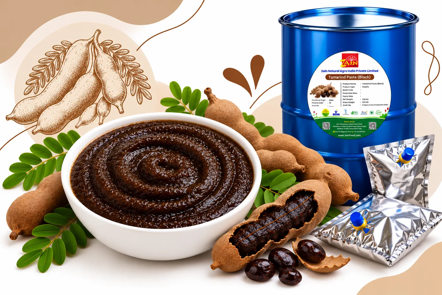Tamarind Paste Black