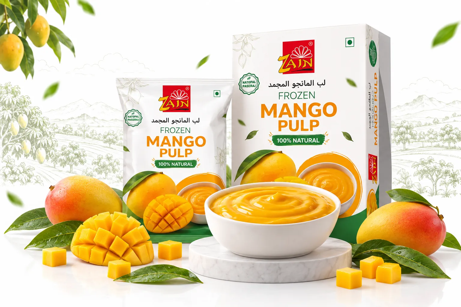 Frozen Mango Pulp